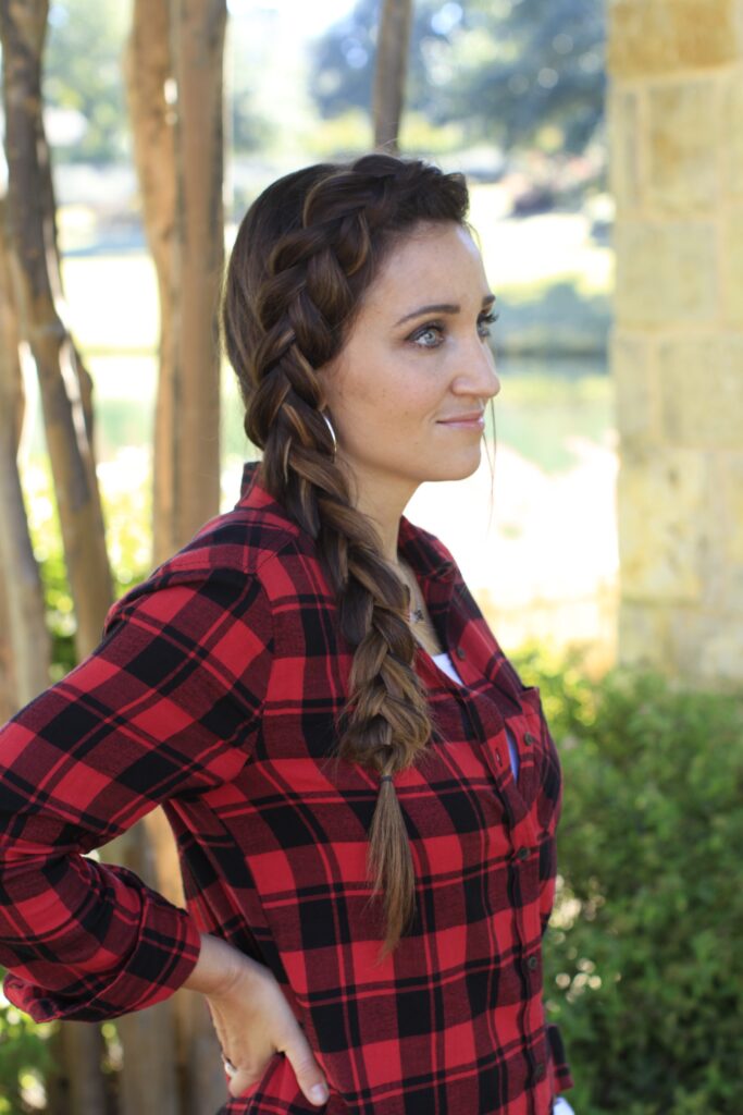 Dutch Side Braid | Easy Hairstyles 