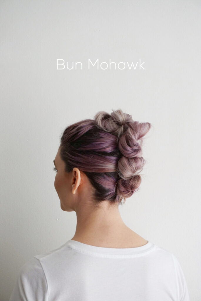 Hairstyle | Bun | Mohawk