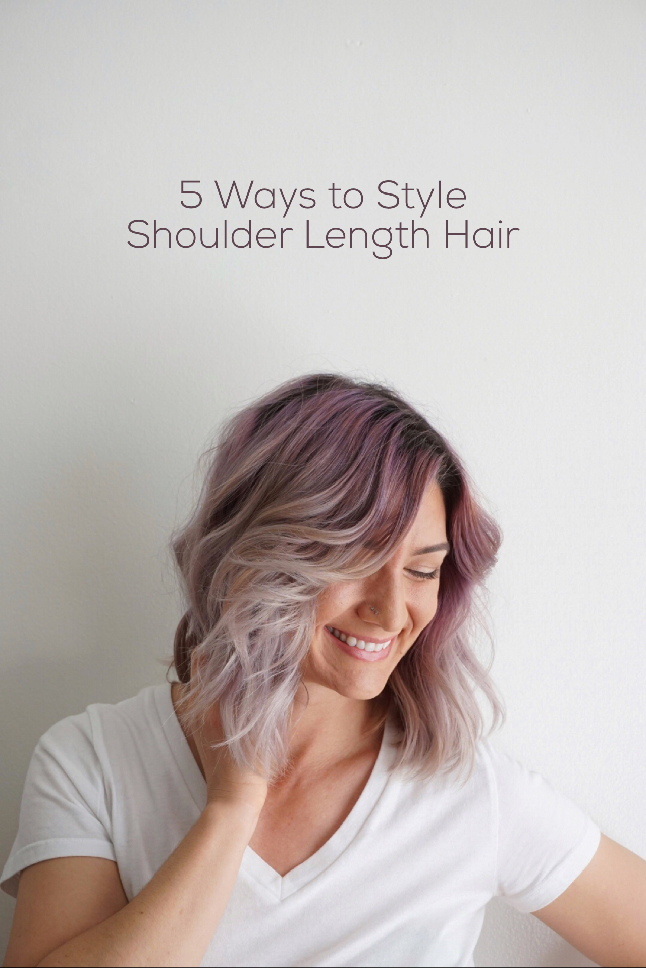 How to style shoulder length hair - Quora