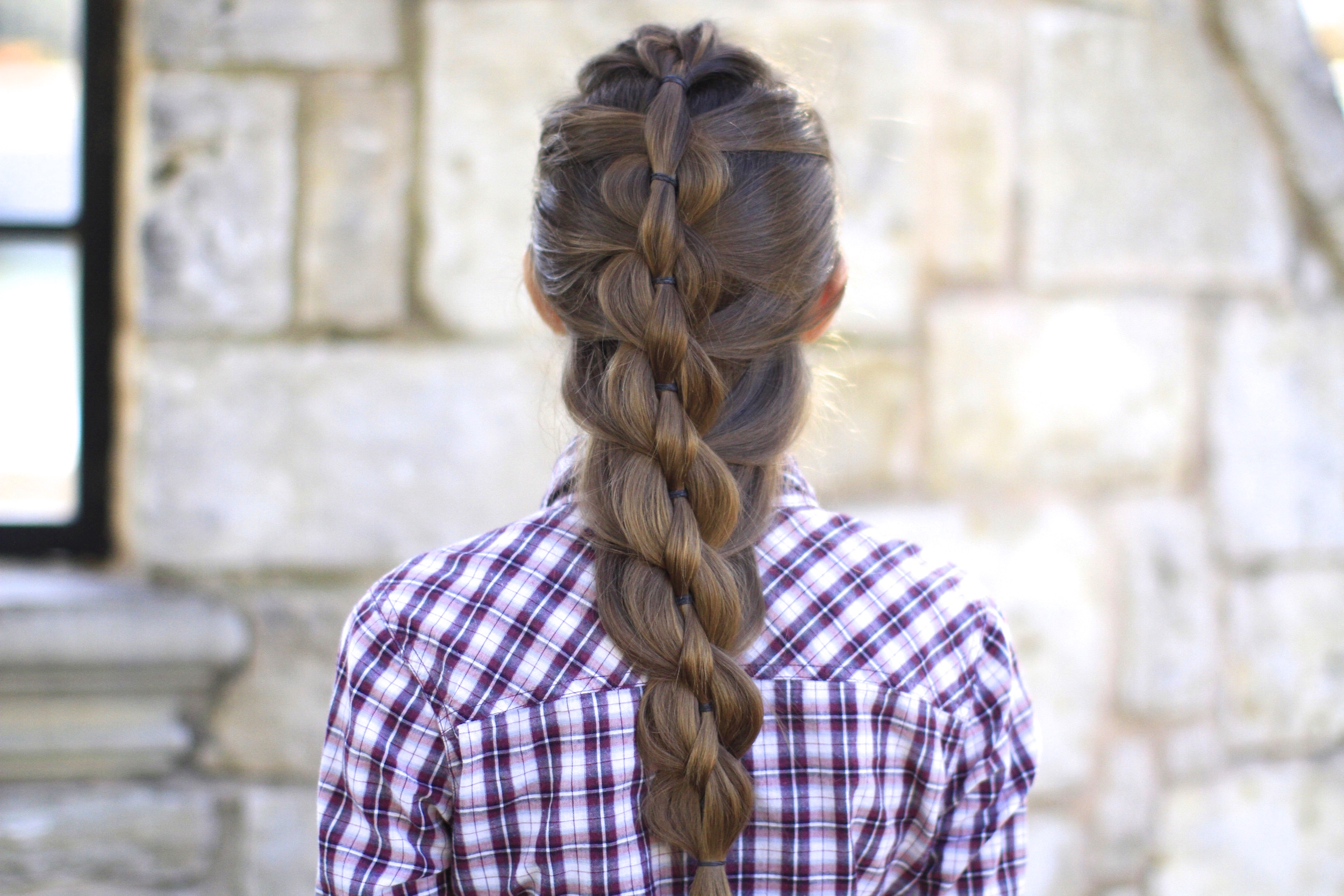 EASY BRAIDED PONYTAIL HAIRSTYLE FOR SUMMER 2021