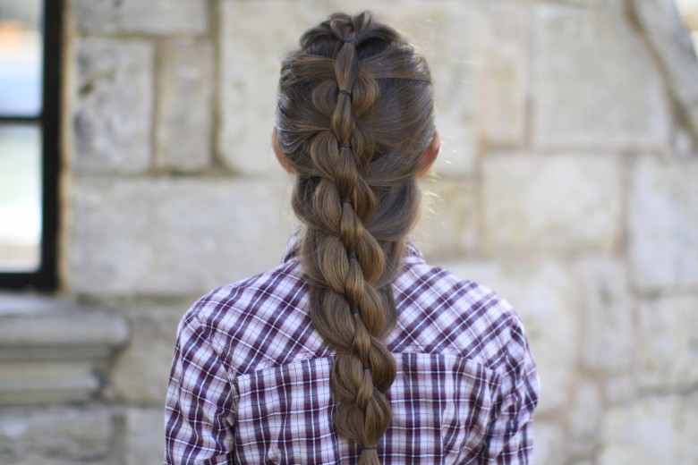 Pull Through Cute Girls Hairstyles