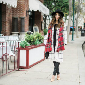 Winter Style | Black Hat | Plaid