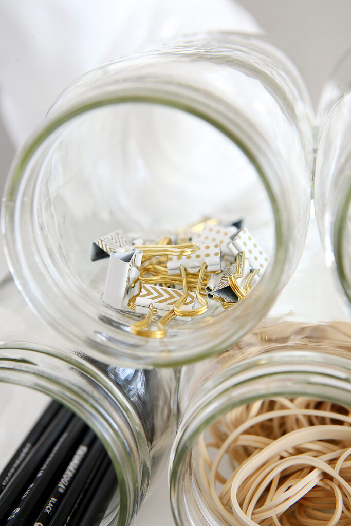 Mason Jars | Office | Organizer