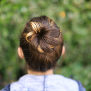 Flower Bun | Cute Updos