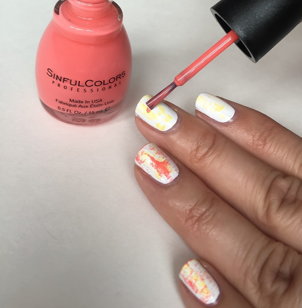 Dry-Brush Nail Art 