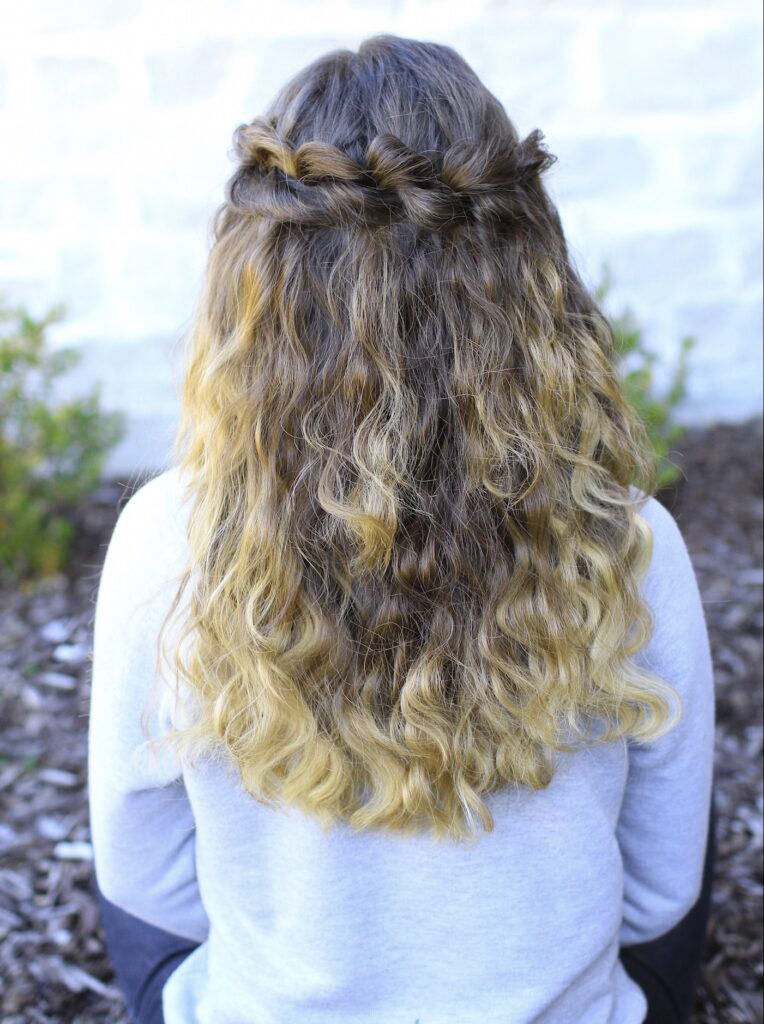 Puffed Loop Braid | Boho Hairstyles