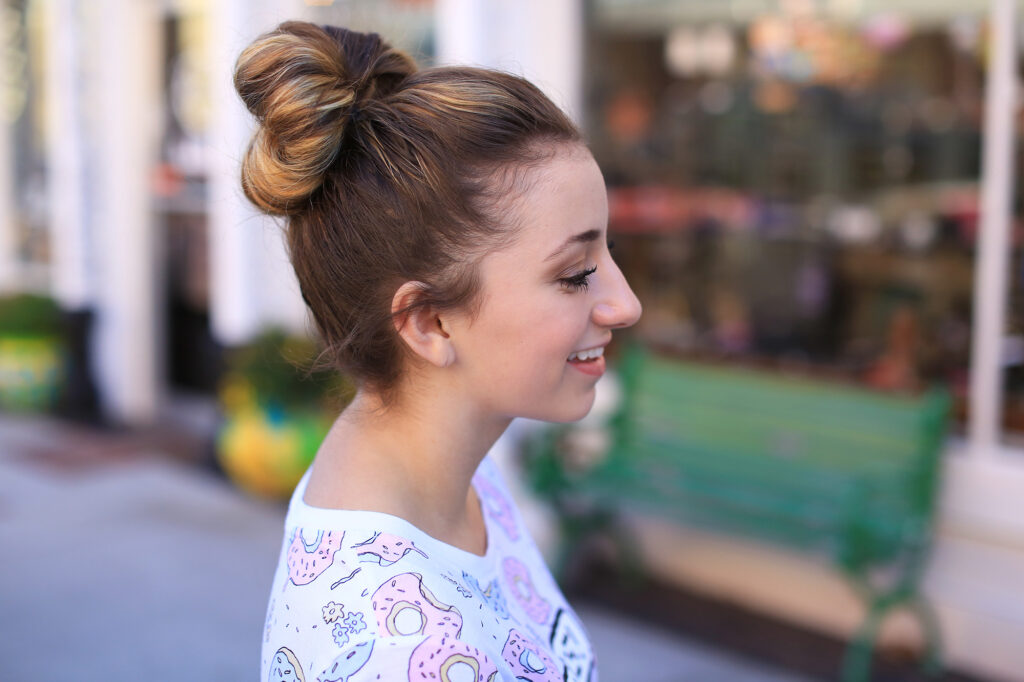 Double Fan Bun | Easy Hairstyles