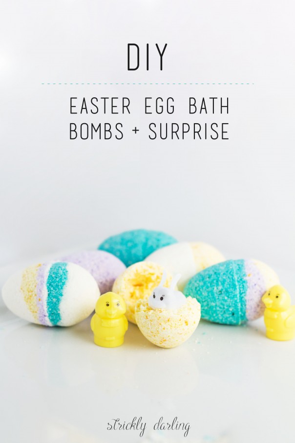 DIY Easter Bath Bomb Surprise