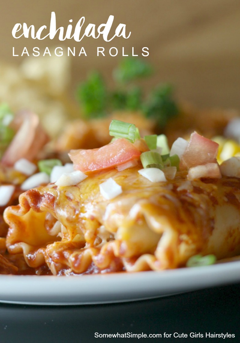 Enchilada Lasagna Rolls