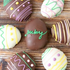 Peanut Butter Cookie Dough Easter Eggs Truffles | Easter Treat