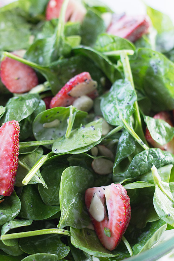 Spinach Strawberry Salad 