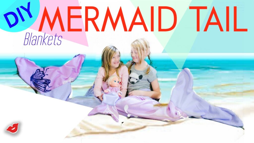 fleece mermaid tail | DIY