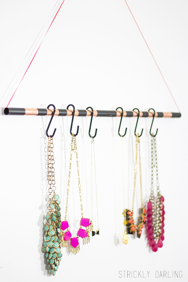 Necklace Wall Organizer