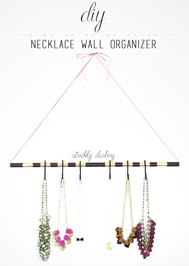 necklace wall organizer