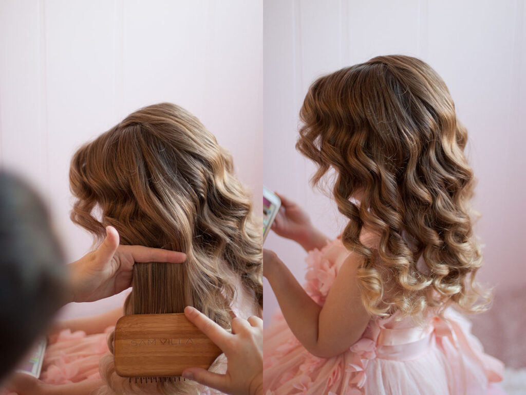 Paddle Brushed Curls