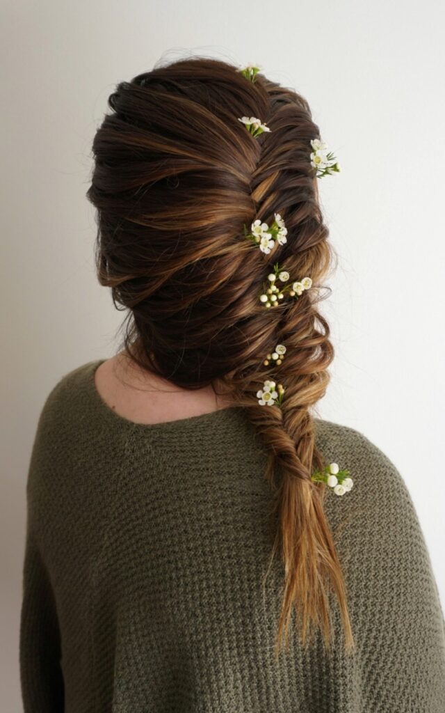 Flowers for Hair | Fishtail