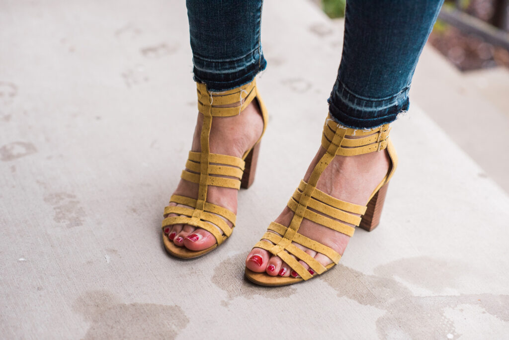 Summer Sandals | Yellow