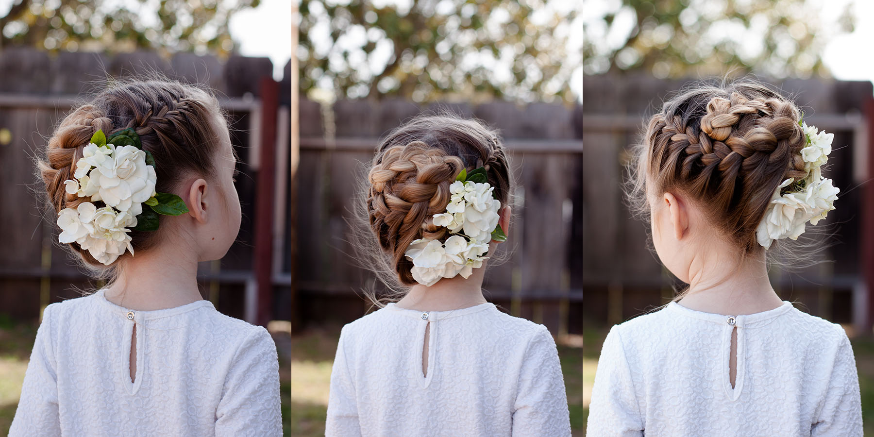 Braid 11-Half Up French Braids