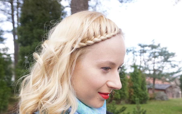 Reverse Lace Braided Bangs