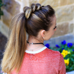 Pull-Thru Ponytail | Cute Girls Hairstyles