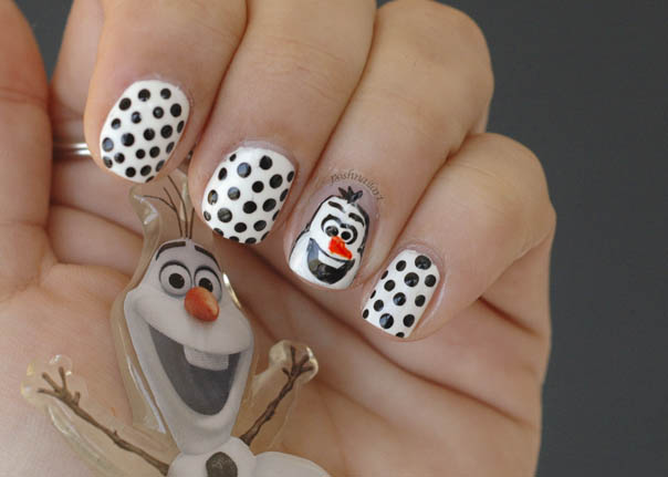 Disney Nails | Olaf
