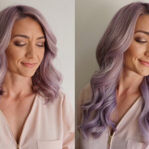 Clip In Hair | Extensions | Purple Hair