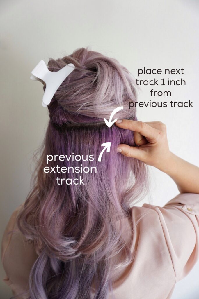 Clip In Hair Extensions | Purple Hair