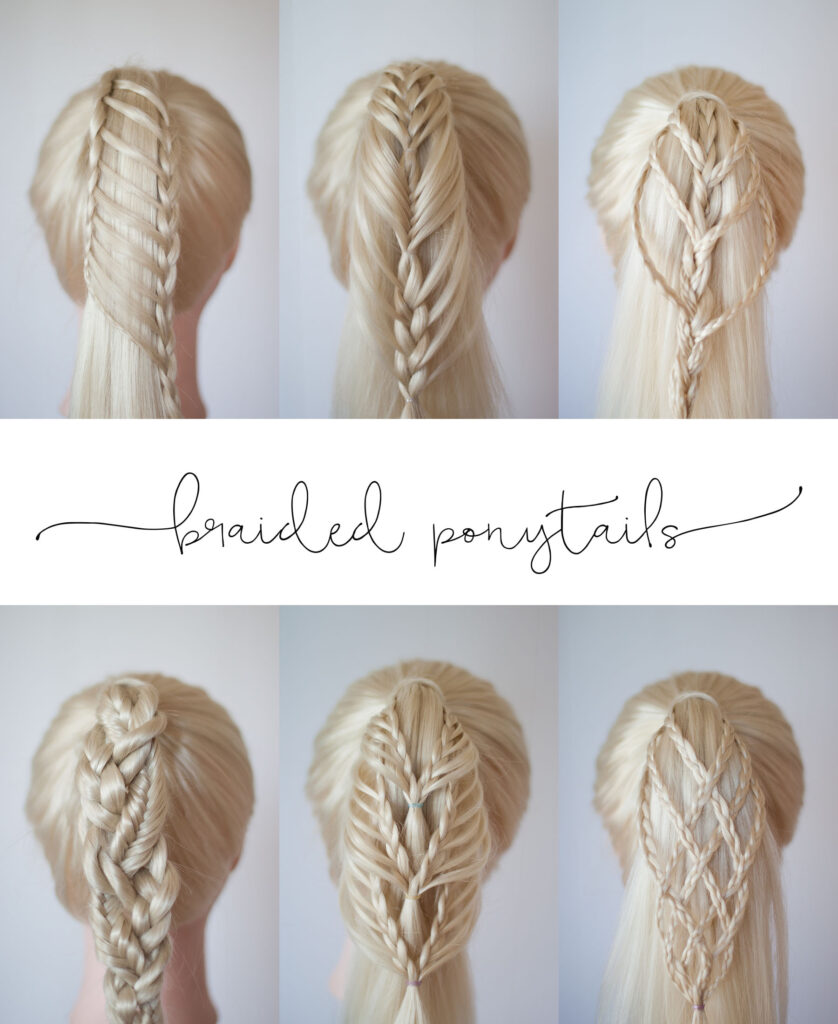 Braided Ponytail Ideas