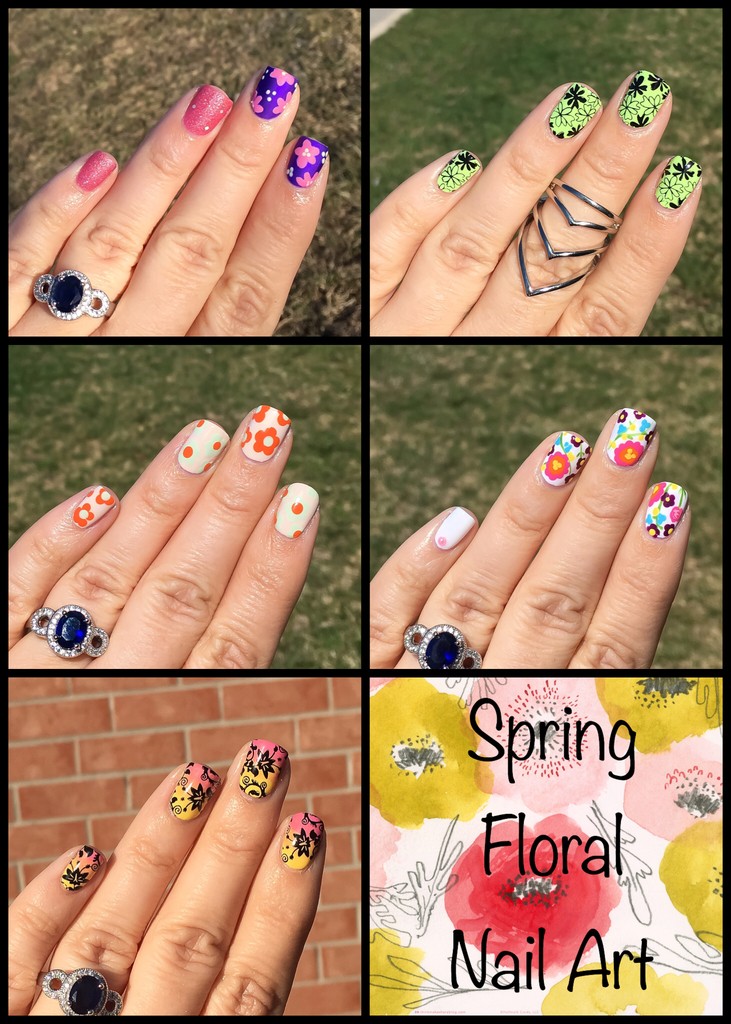 Spring Summer Floral Nail Art | CGH Lifestyle