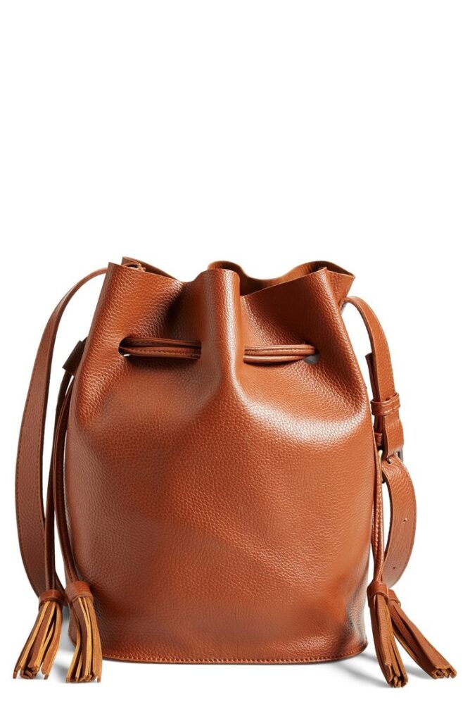 Leather Bucket Bag | CGH Lifestyle