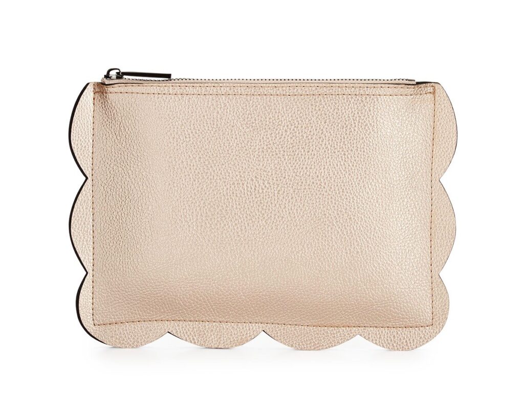 Rose Gold Clutch | Scallop | CGH Lifestyle