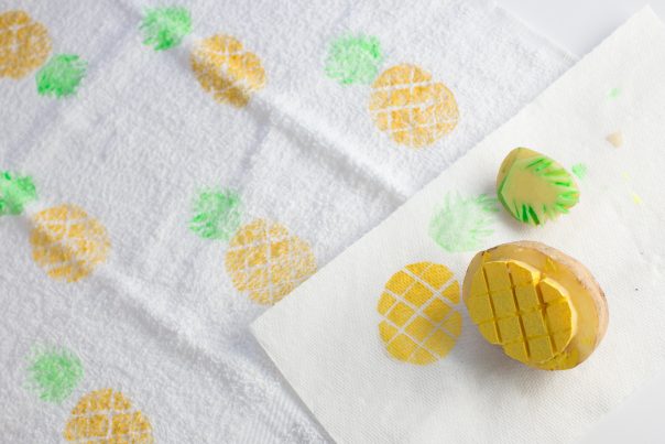 DIY Fruit Potato Stamps | CGH Lifestyle