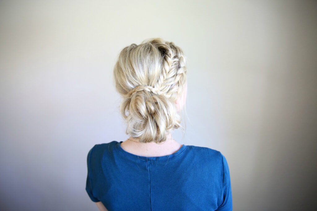 Mixed Braid Bun | Cute Girls Hairstyles