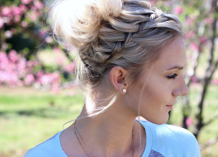 Messy Bun Cute Girls Hairstyles Part 2