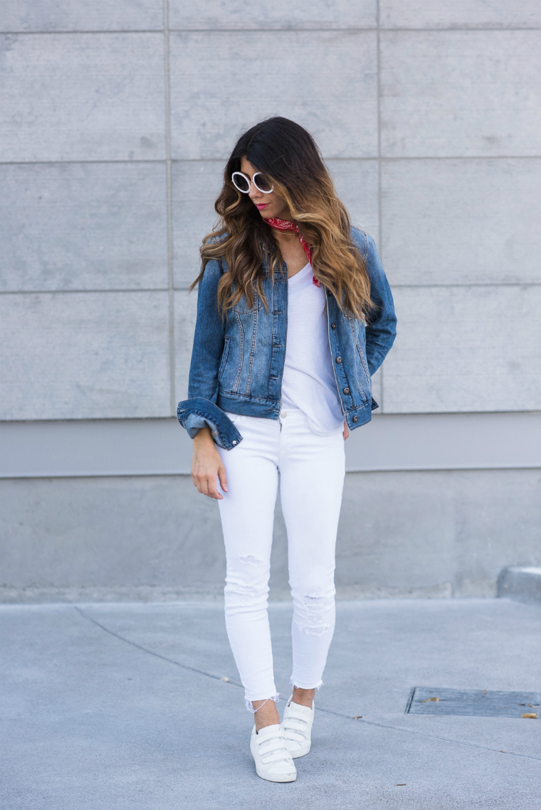 Ways to Wear All White For a Casual Summer Outfit