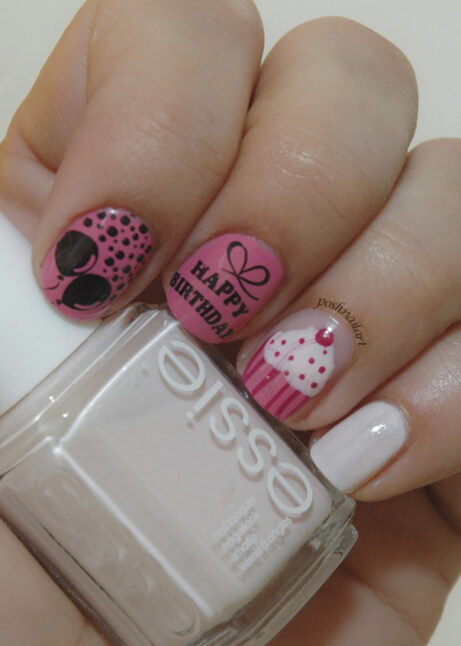 Birthday Nails - Cute Girls Hairstyles