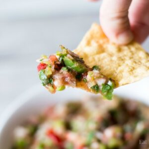 Easy, Garden-Fresh Salsa- perfect for summer