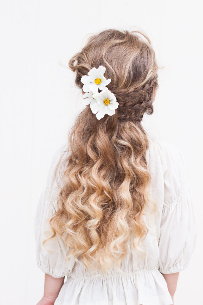 Half Up with Braided Accents | CGH Lifestyle