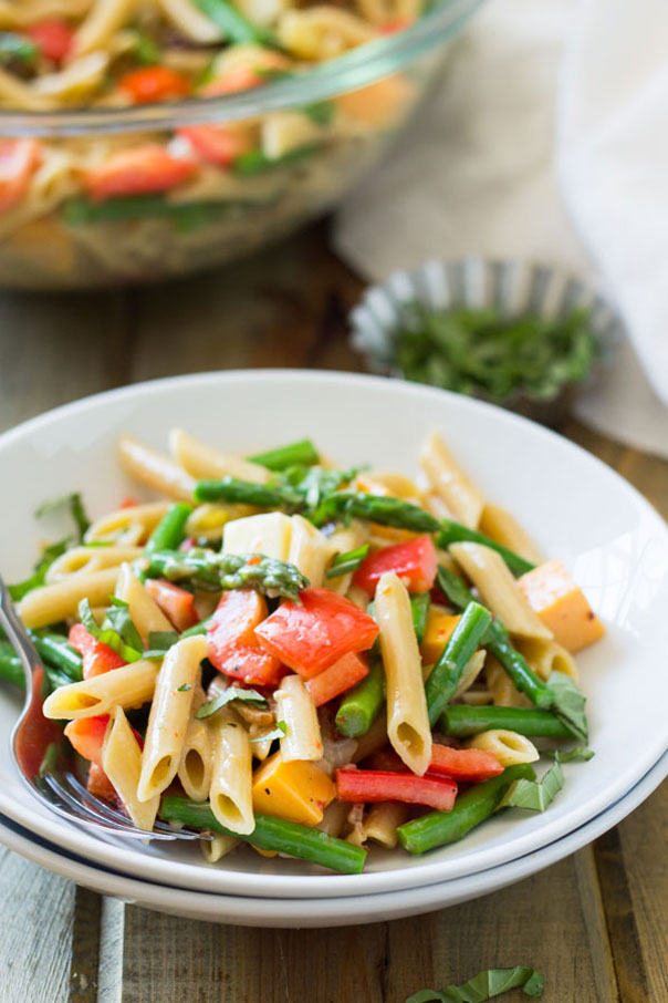 Penne Asparagus Pasta Salad | CGH Lifestyle