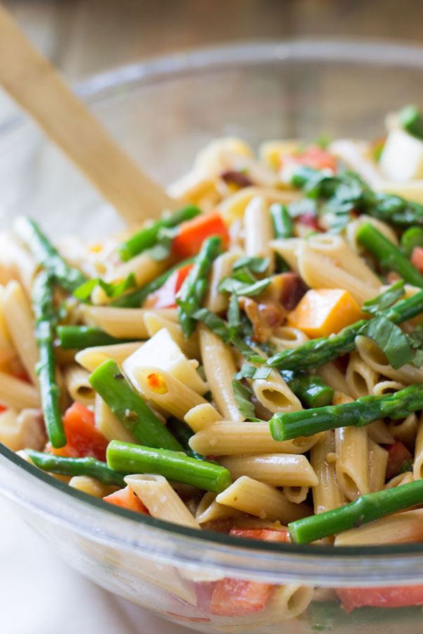 Penne Asparagus Pasta Salad | CGH Lifestyle