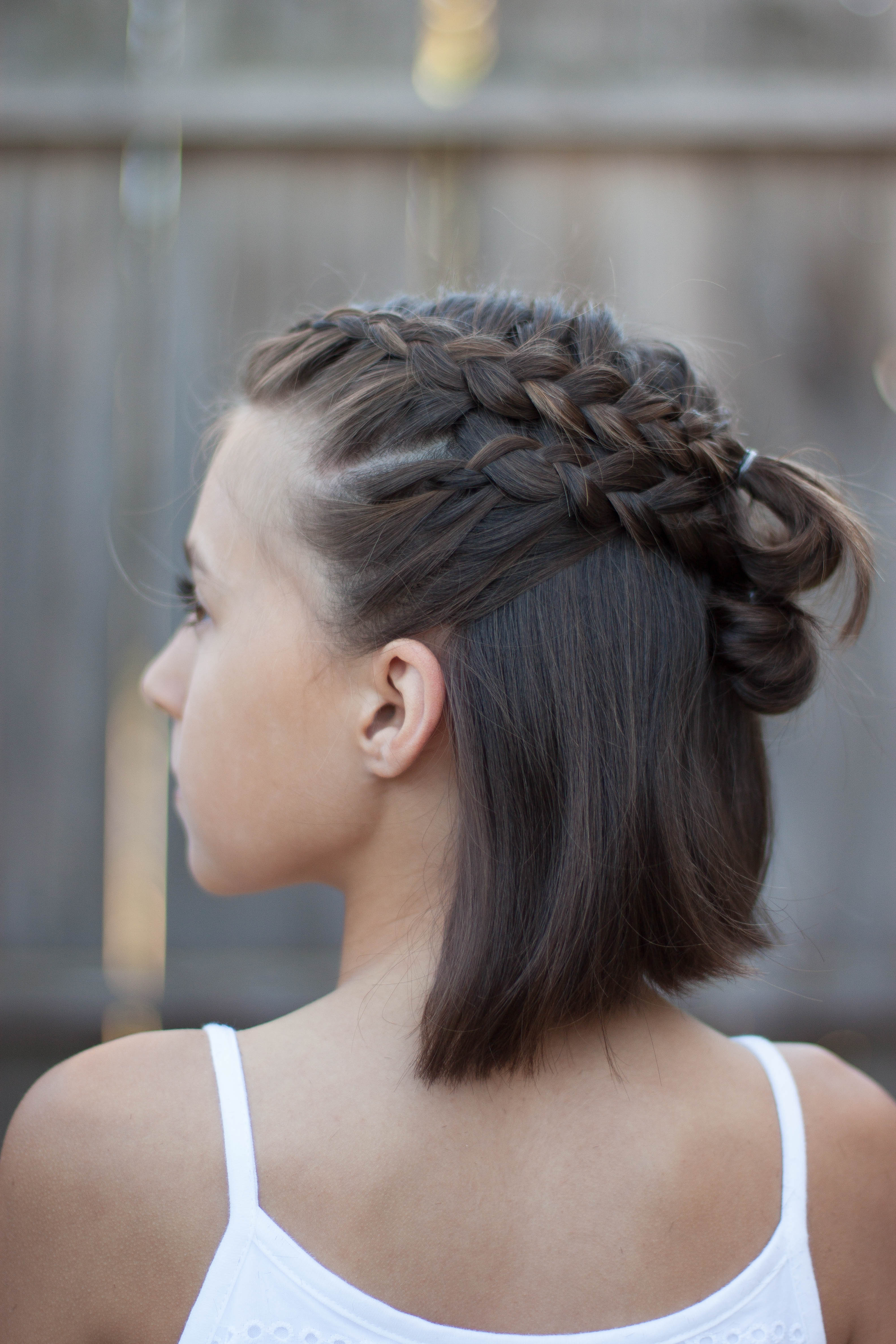 Double Dutch Pigtails for Short Hair  A Beautiful Mess