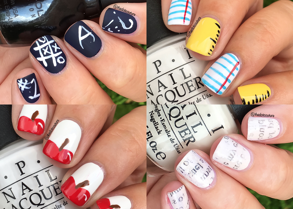 Back to School Nail Designs for Students, Parents, and Teachers | DipWell