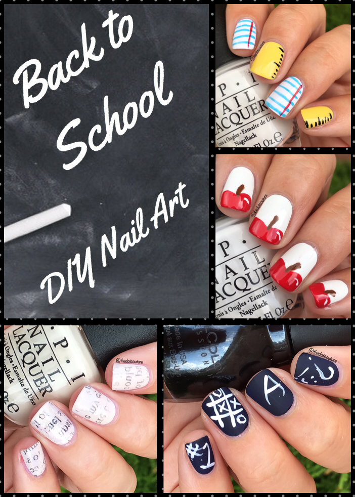 Channel Your Inner Student With These Back-To-School Notebook Nails |  HuffPost Life