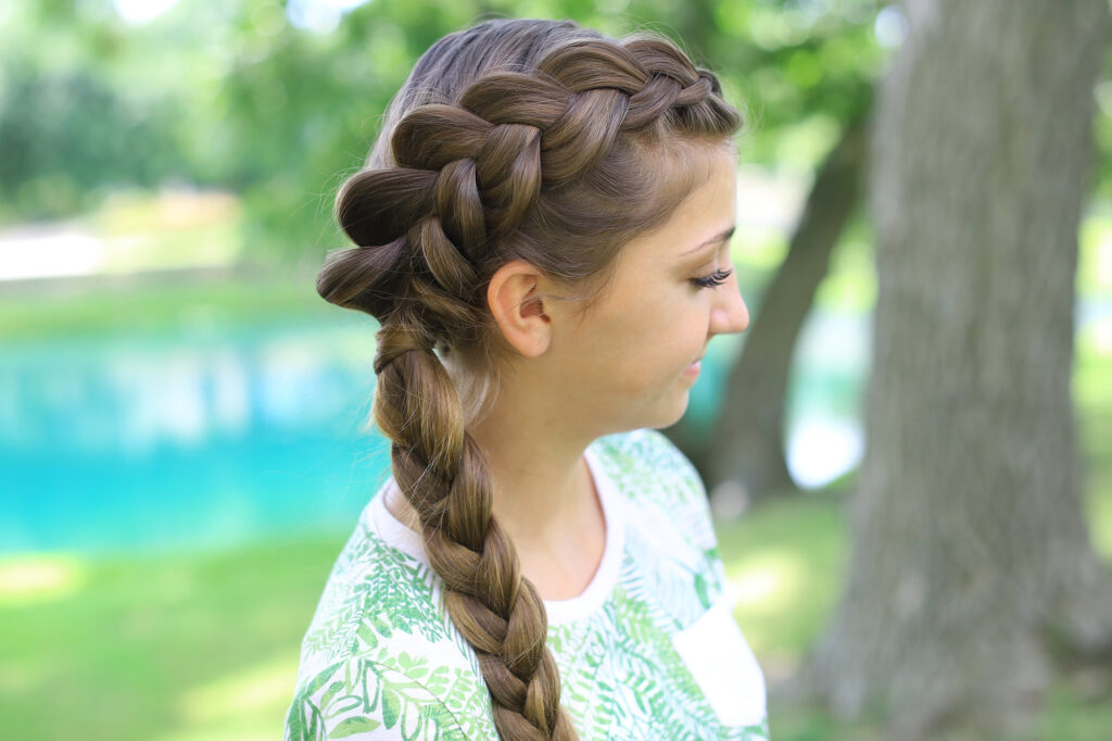 Side Dutch Braid Combo | Cute Girls Hairstyles