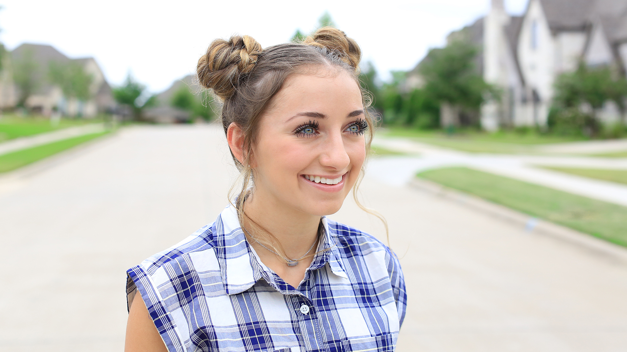 Double Braided Buns - Cute Girls Hairstyles Double Braided Buns - Cute Girls Hairstyles