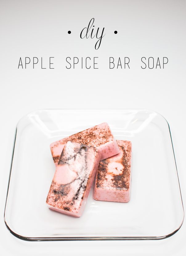 DIY Apple Spice Bar Soap | CGH Lifestyle