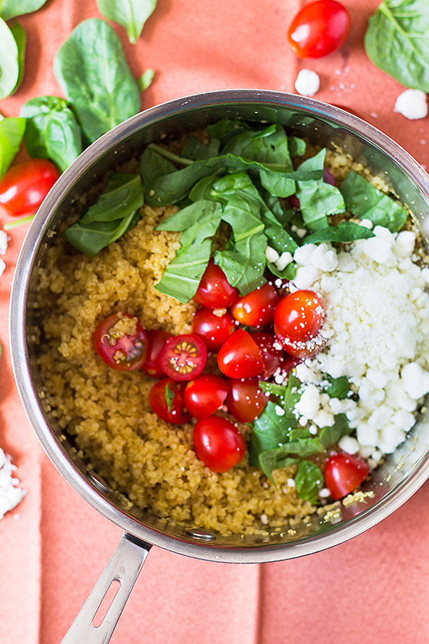 Easy Italian Quinoa | CGH Lifestyle