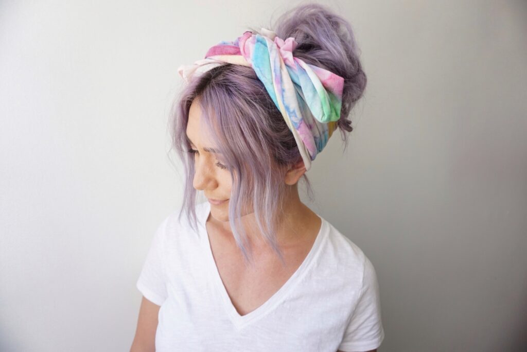 Messy Bun | Scarf | CGH Lifestyle