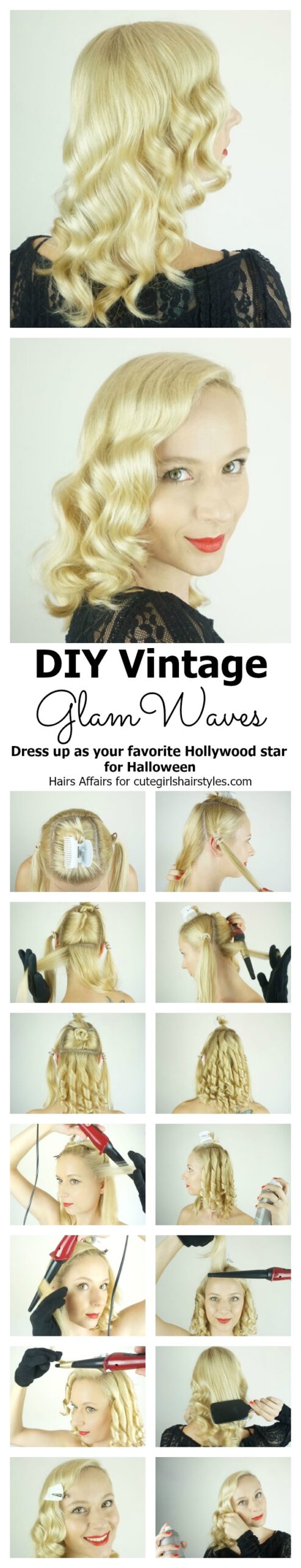 DIY Vintage glam waves | CGH Lifestyle