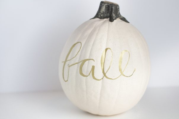 Calligraphy Pumpkin | CGH Lifestyle